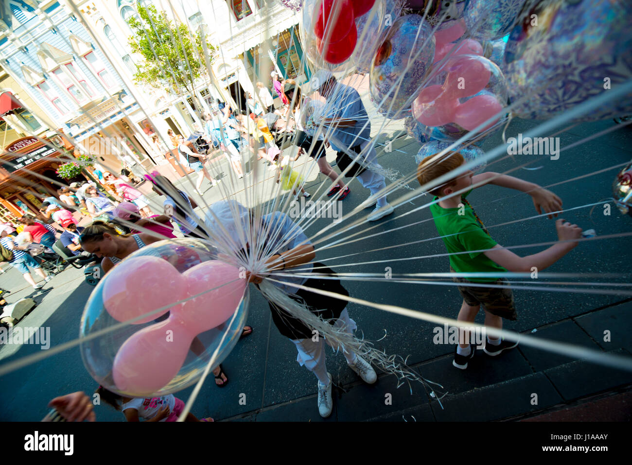 Walt Disney World-Zeichen Stockfoto