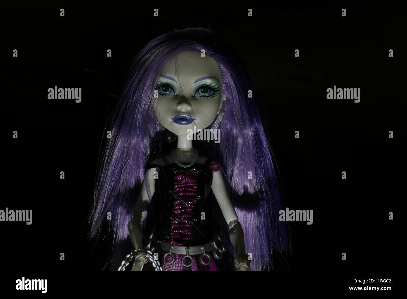 Monster High Puppe Stockfoto