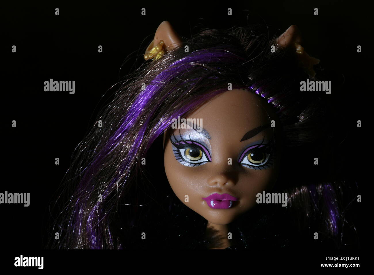 Monster High Puppe Stockfoto