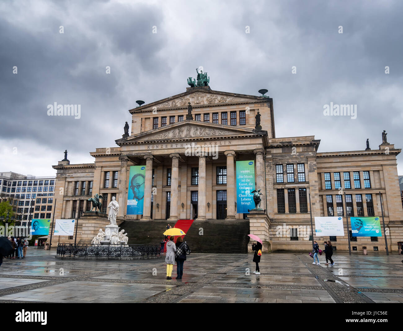 Konzerthaus am Gendarmenmarkt in Berlin, Deutschland Stockfoto