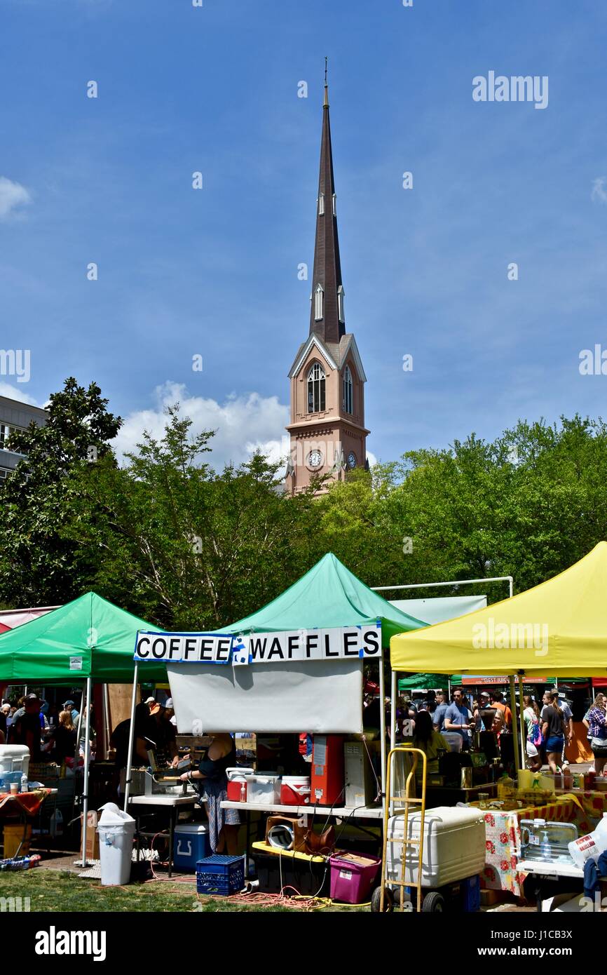 Charleston Bauernmarkt Charleston, South Carolina Stockfoto