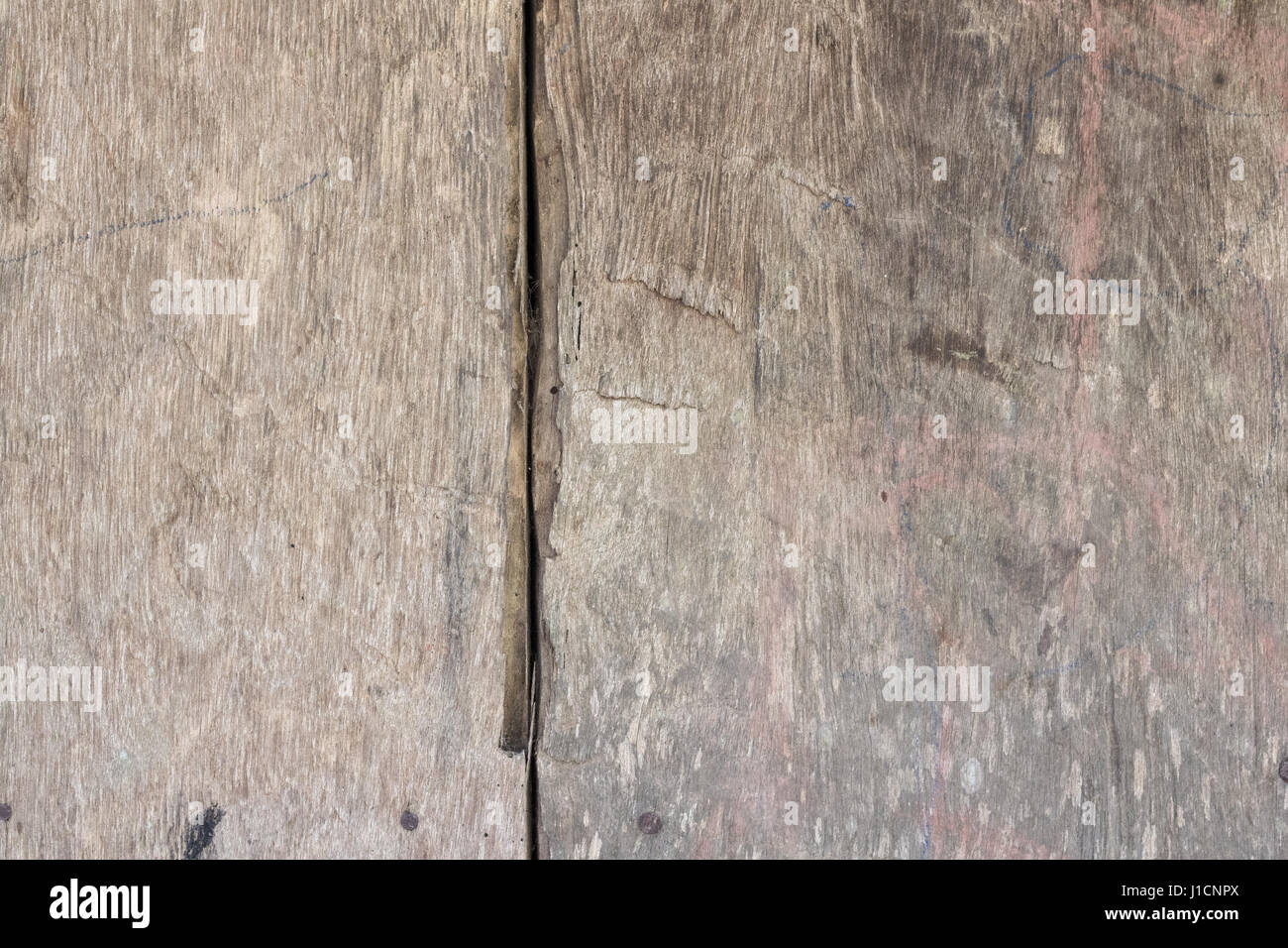 alte handgemachte hölzerne Hintergrund, im Alter von schmutzigen Holzstruktur Stockfoto