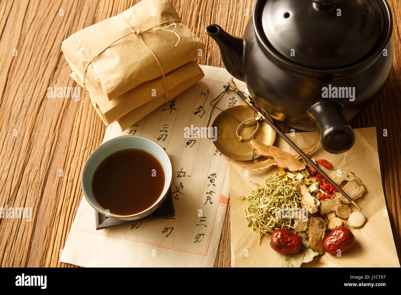 traditionelle chinesische Medizin Stockfoto
