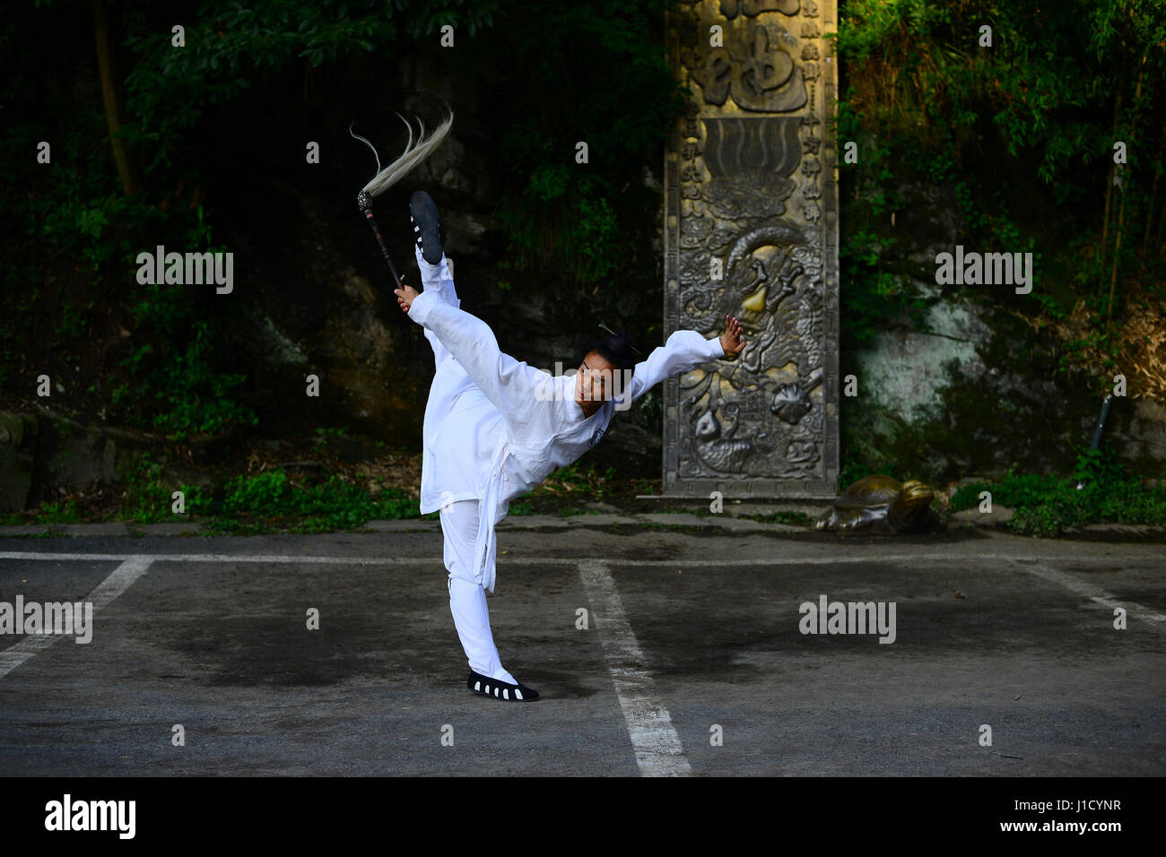 Tai Chi Club Stockfoto