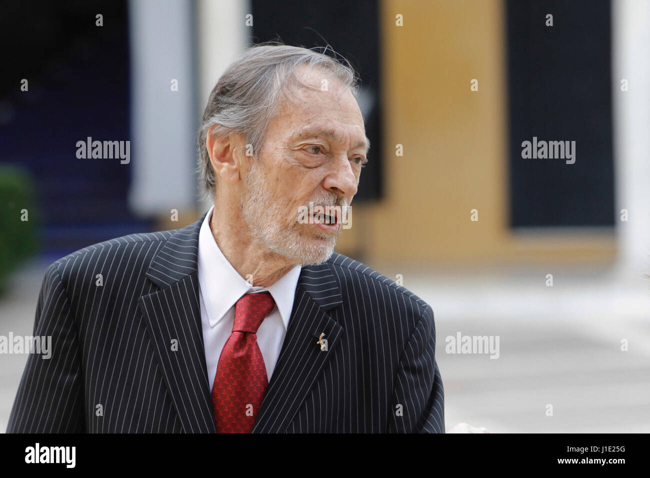 während Akt ' Äú 25 Aniversario De La Exposicion universal 'Äú EXPO' au Sevilla 1992 ' Äú in RealAlcazar in Sevilla auf Donnerstag, 20. April 2017 Stockfoto