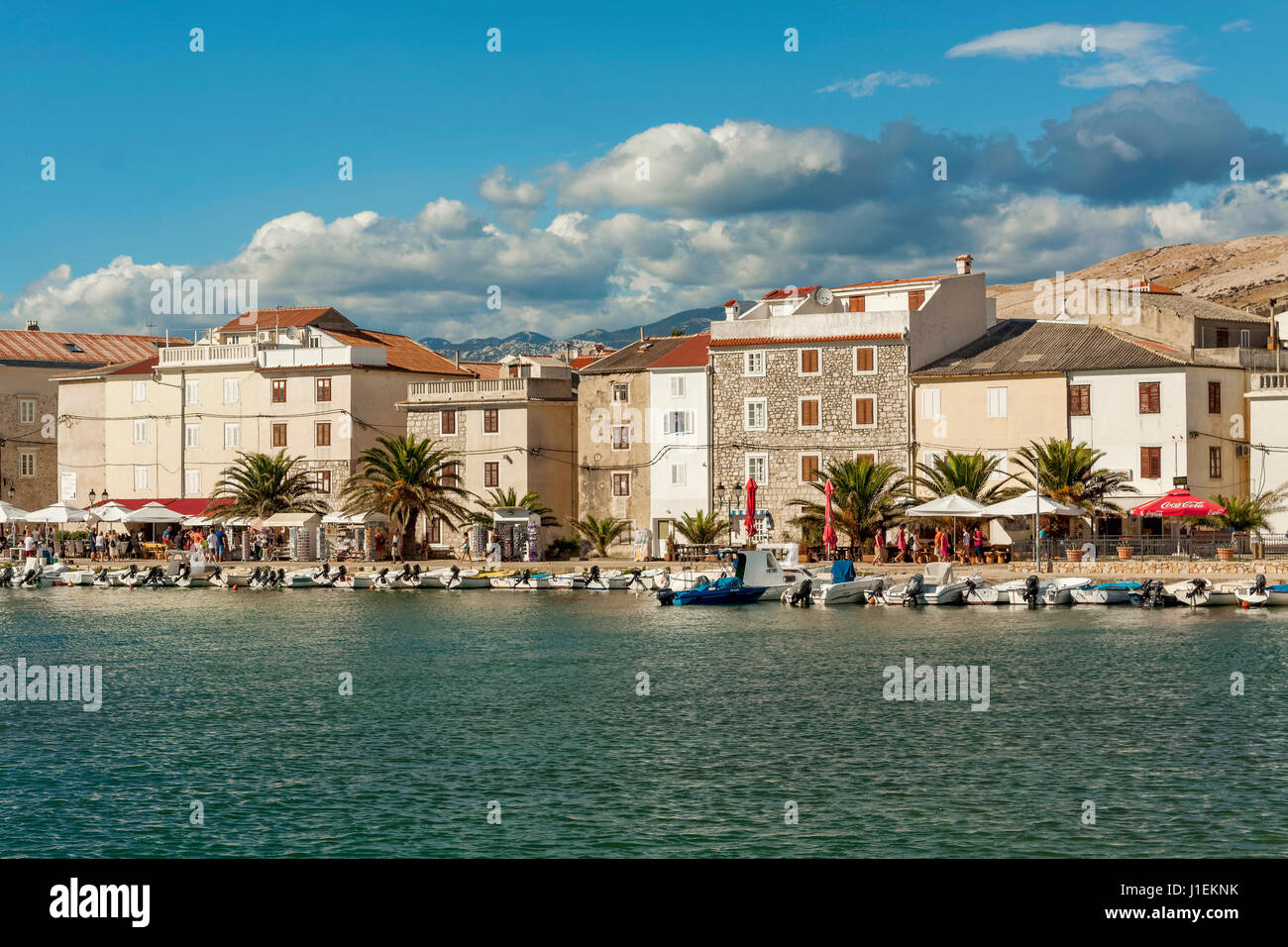 Stadt Pag, Insel Pag, Kroatien Stockfoto