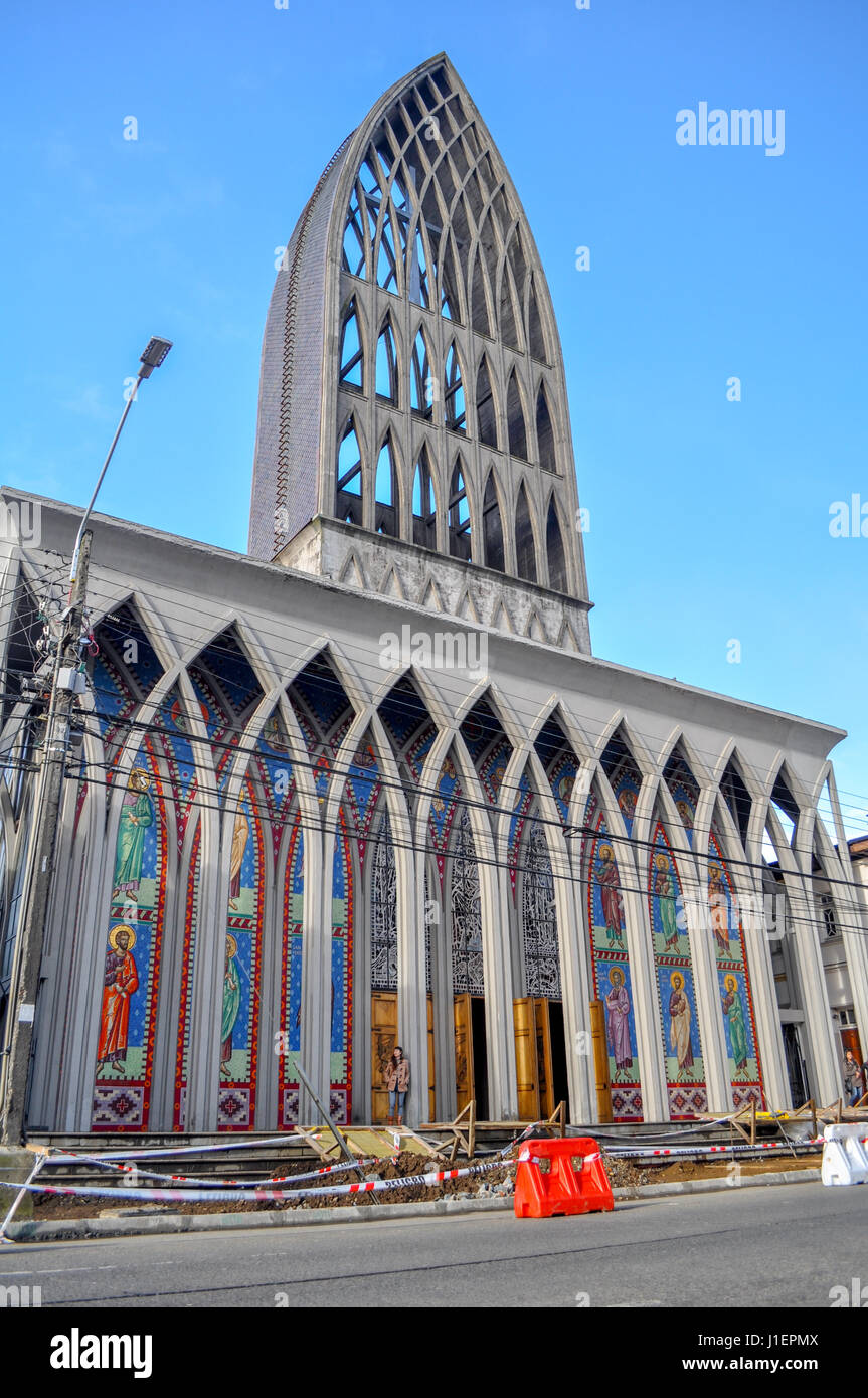 OSORNO, CHILE 22. Juni 2012 Gesamtansicht der Kathedrale von Osorno