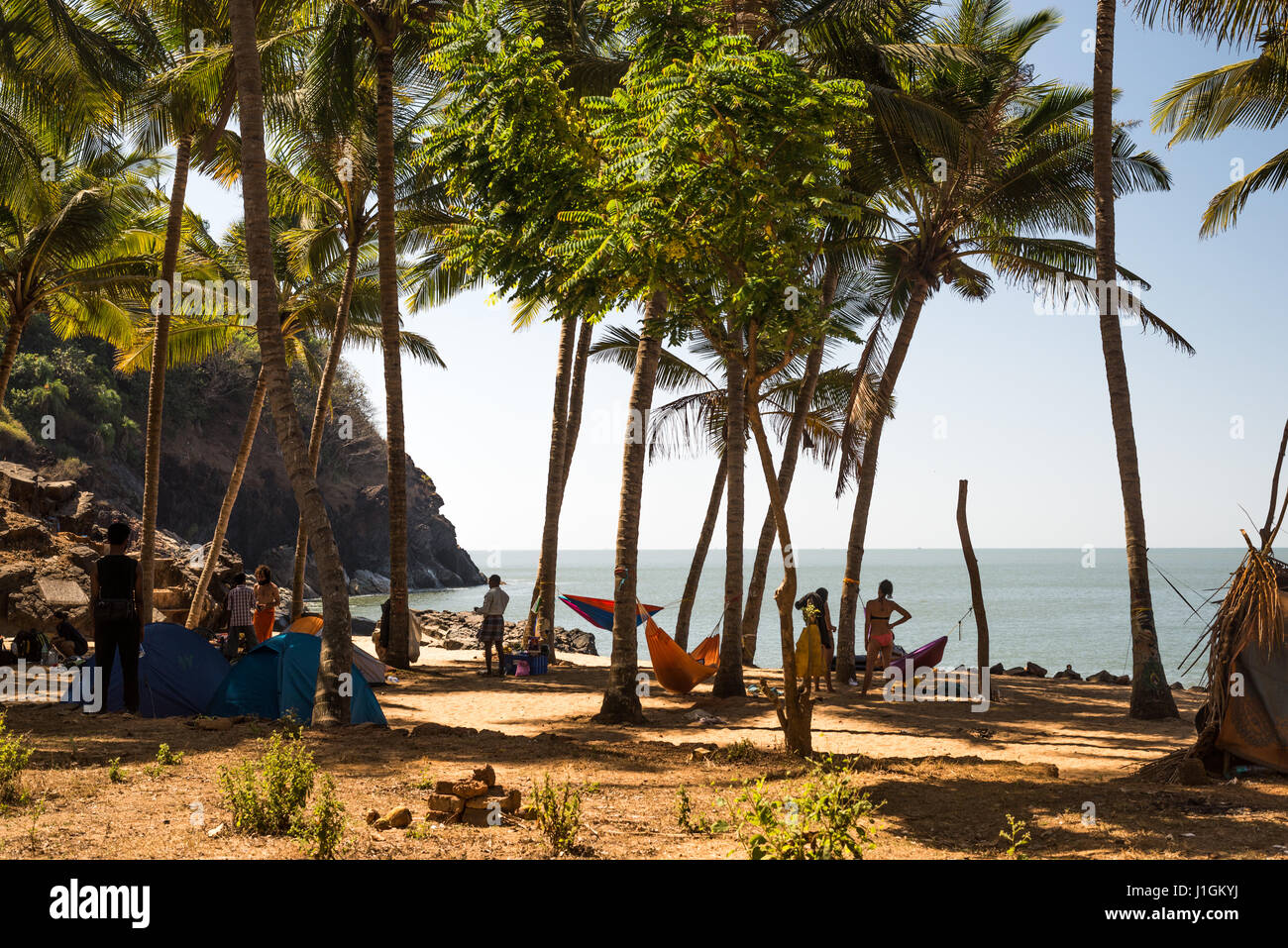 Paradiesstrand Stockfoto