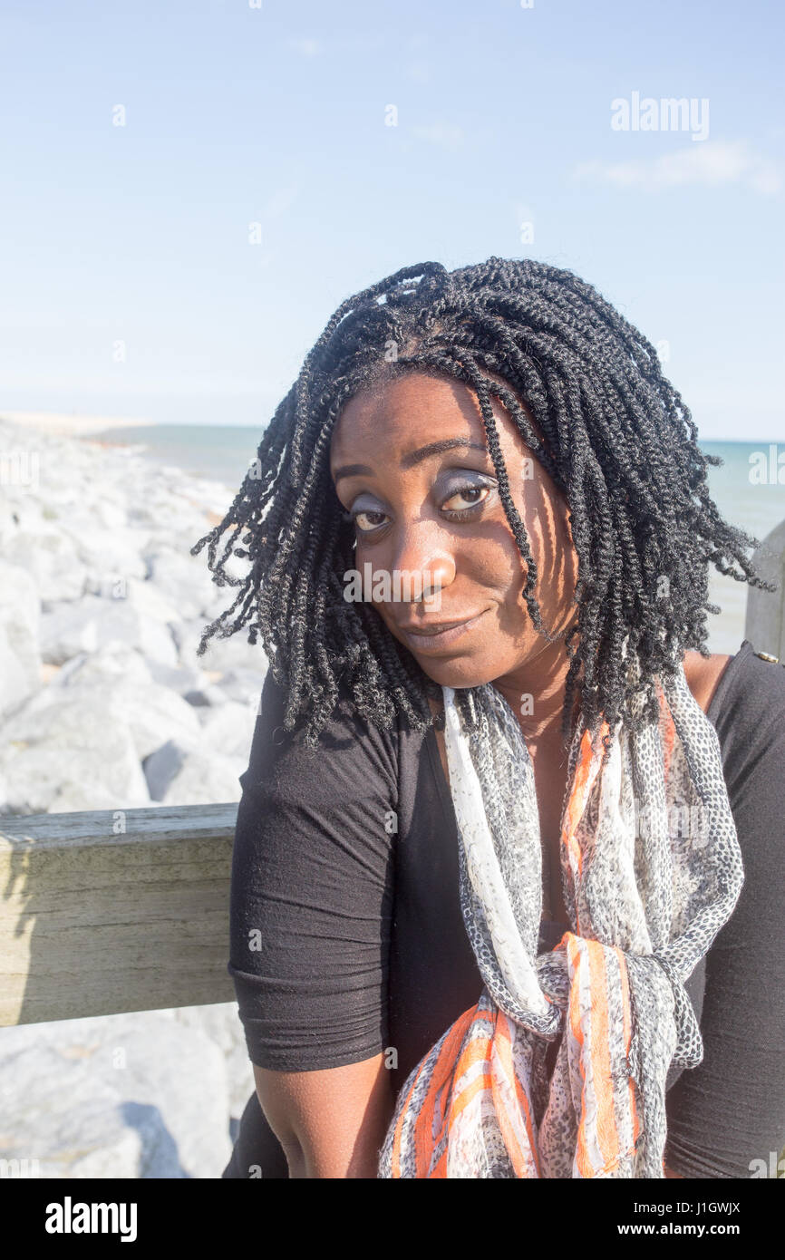 am Meer Stockfoto