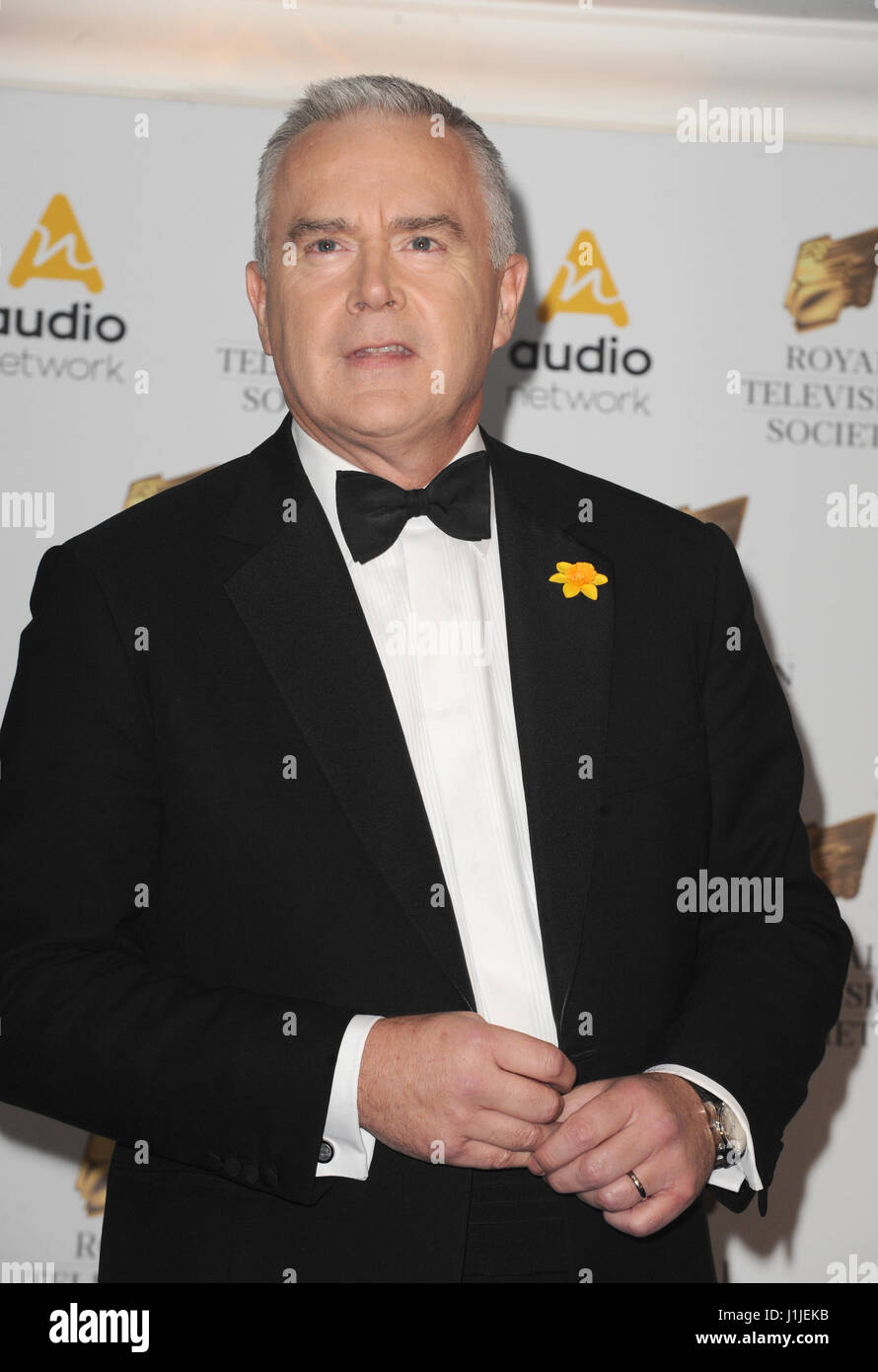 Den Royal Television Society Programm Awards im Grosvenor House Hotel, Park Lane - Ankünfte mit statt: Huw Edwards wo: London, Vereinigtes Königreich bei: 21. März 2017 Credit: WENN.com Stockfoto