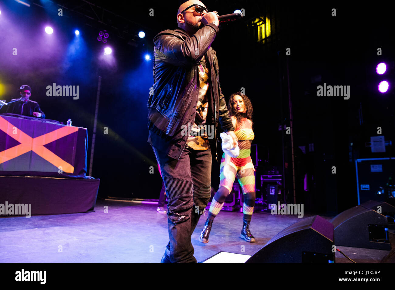 O2 Forum Kentish Town, London, UK 21. April 2017 Sean Paul, Sean Paul Konzert im O2 Forum Kentish Town, Credit: Richard Soans/Alamy Live News Stockfoto