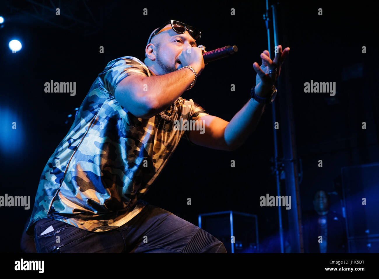 O2 Forum Kentish Town, London, UK 21. April 2017 Sean Paul, Sean Paul Konzert im O2 Forum Kentish Town, Credit: Richard Soans/Alamy Live News Stockfoto