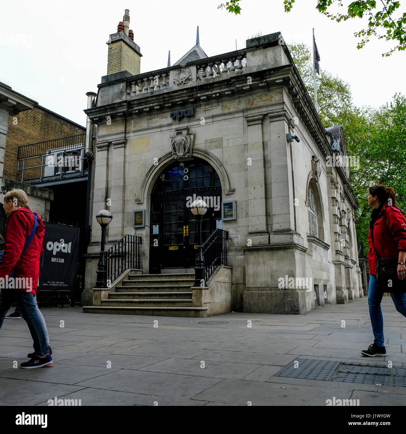 Opal Nachtclub, Embankment, London Stockfoto