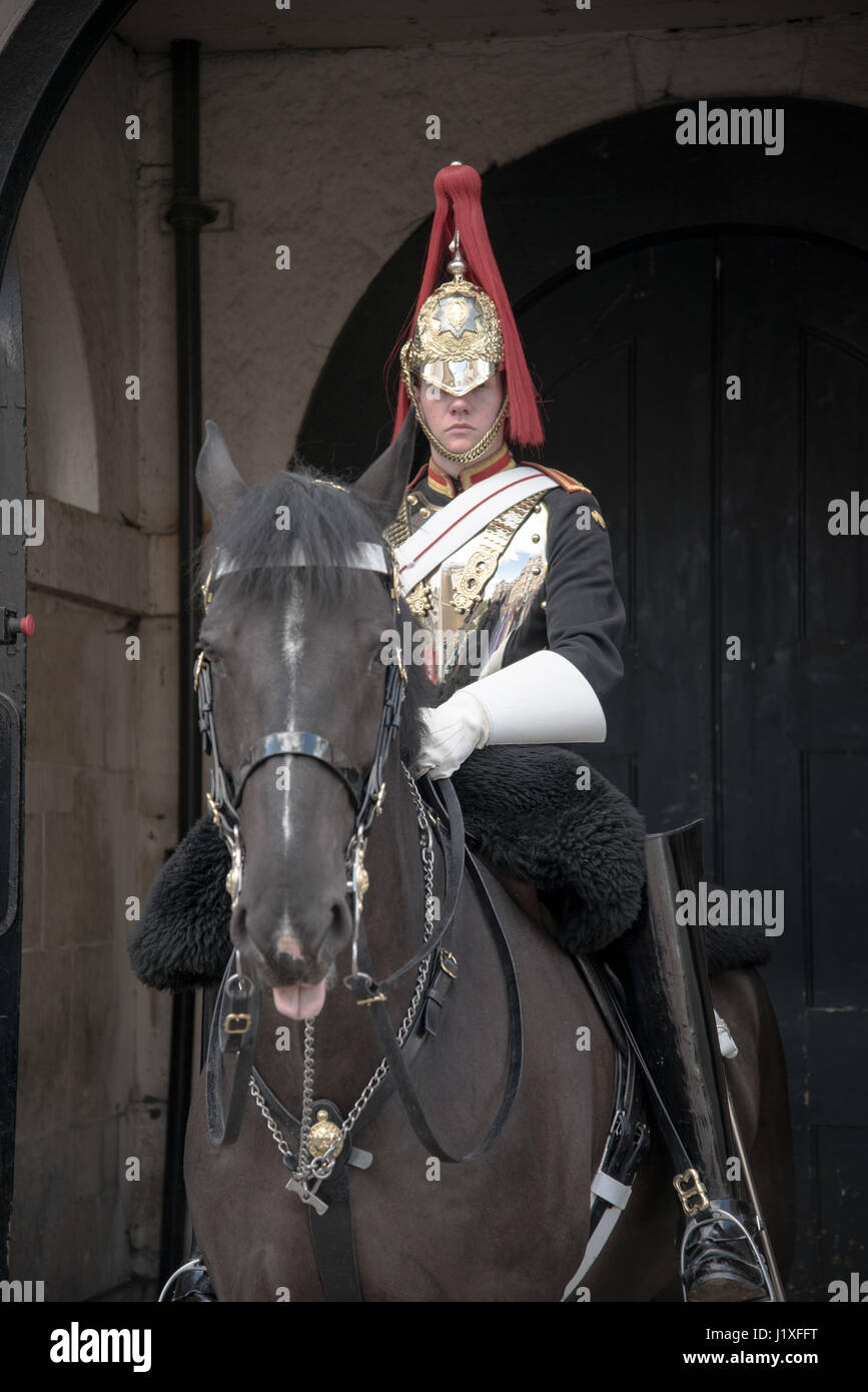 Horse Guards, London, Vereinigtes Königreich. Stockfoto