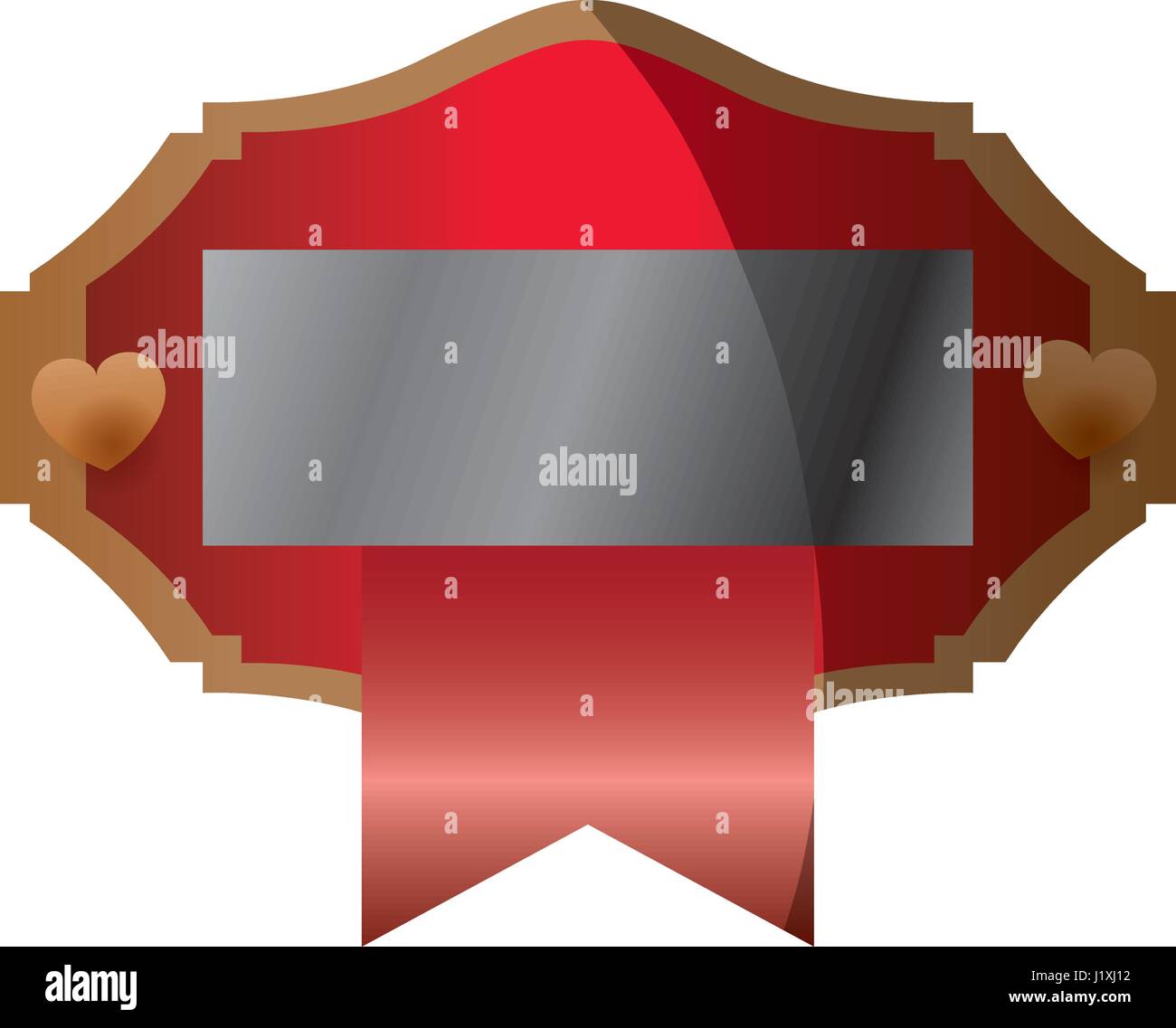 Zierrahmen bannner Stock Vektor