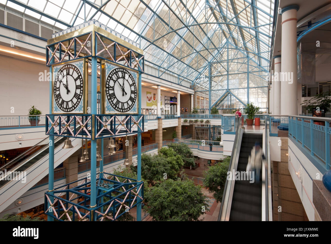 Portage Place Shopping Centre, Winnipeg, Manitoba, Kanada Stockfoto