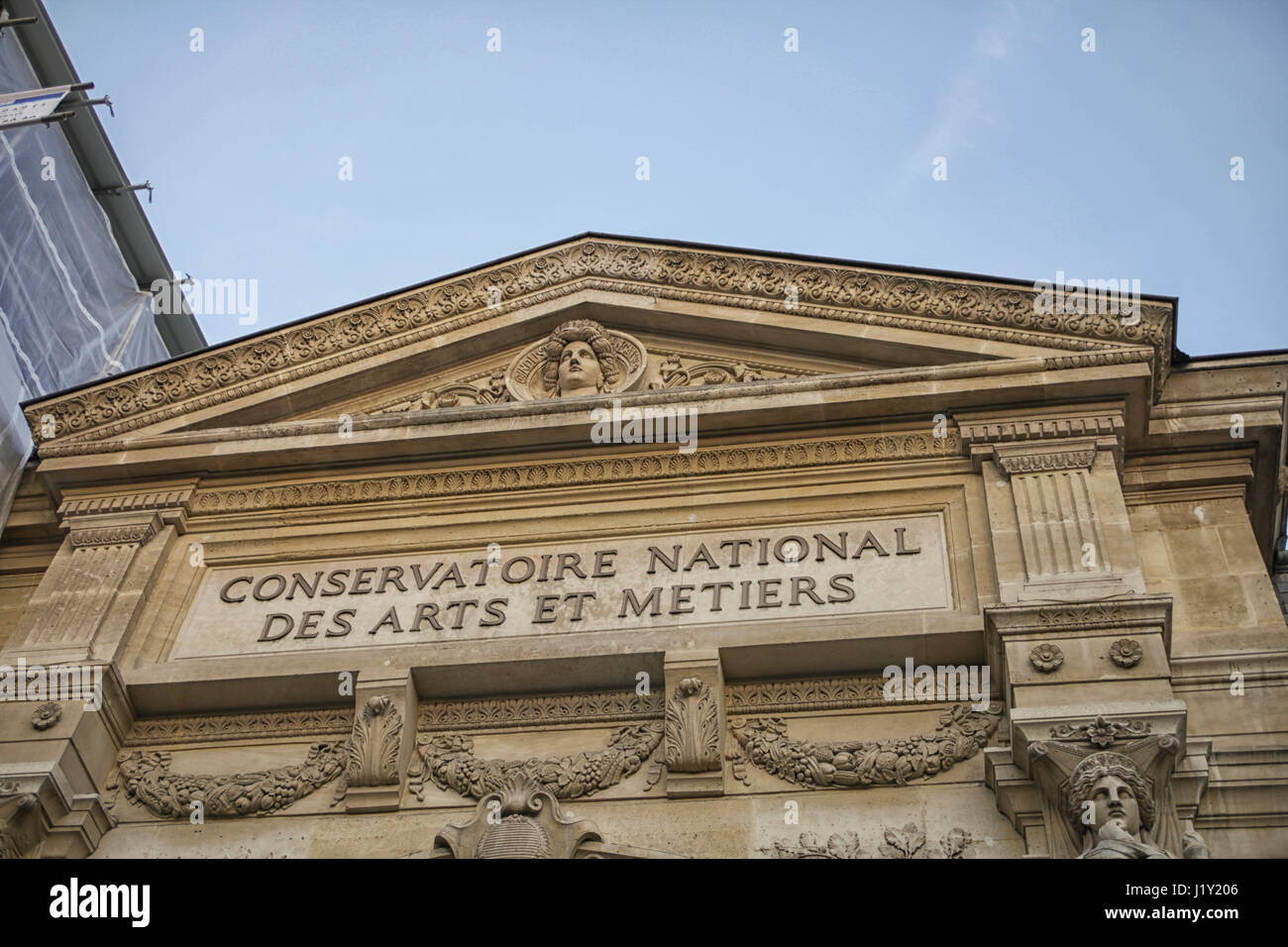 Conservatoire National des Arts et Métiers Frankreich, Paris, Stockfoto