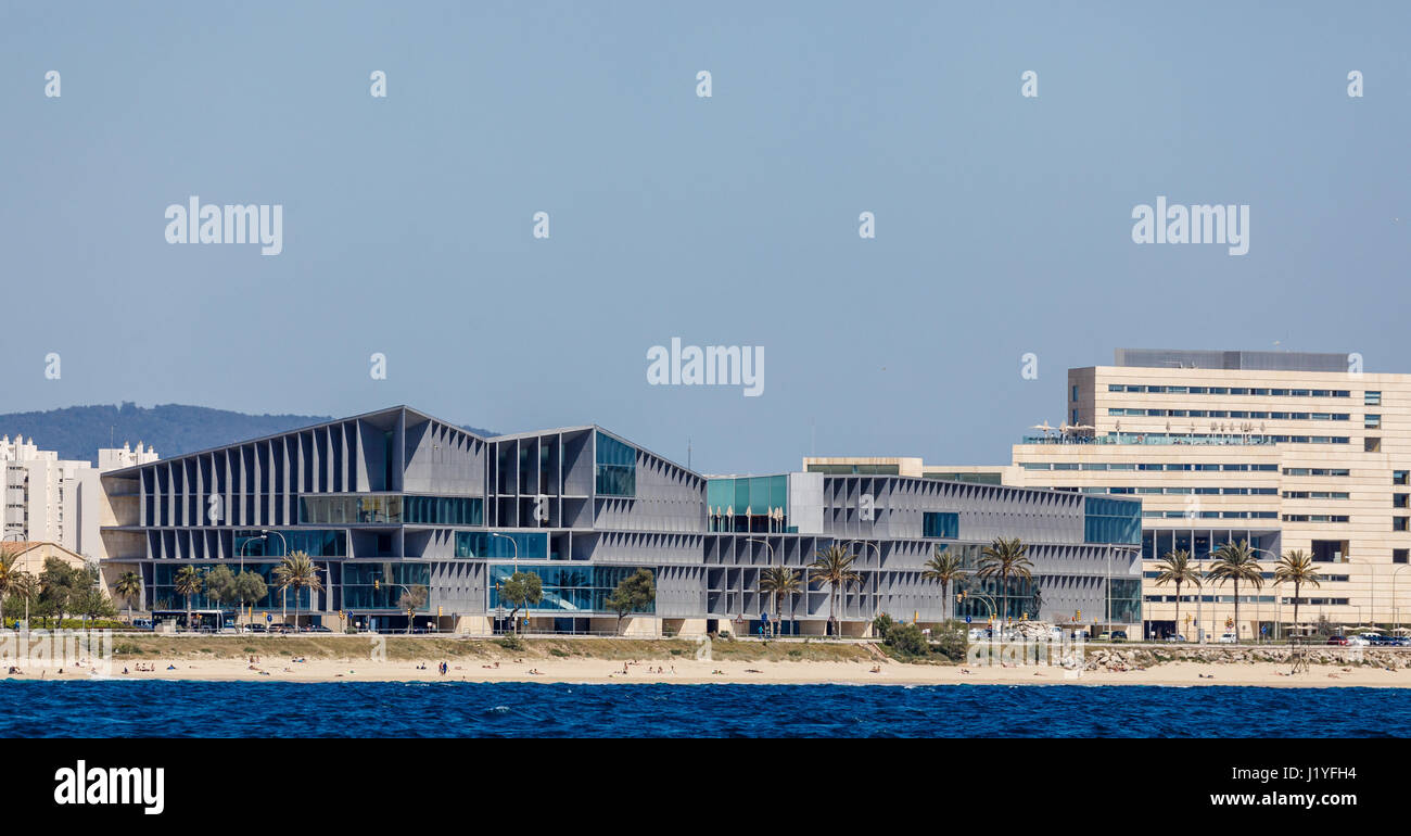 Neuer Palast der Kongresse Palma Mallorca Stockfoto