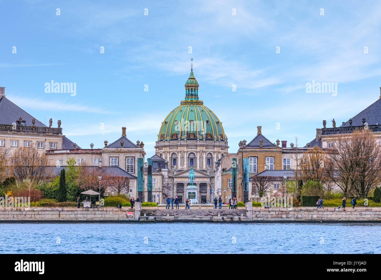 Frederik es Kirche, Kopenhagen, Dänemark, Scandinavia Stockfoto