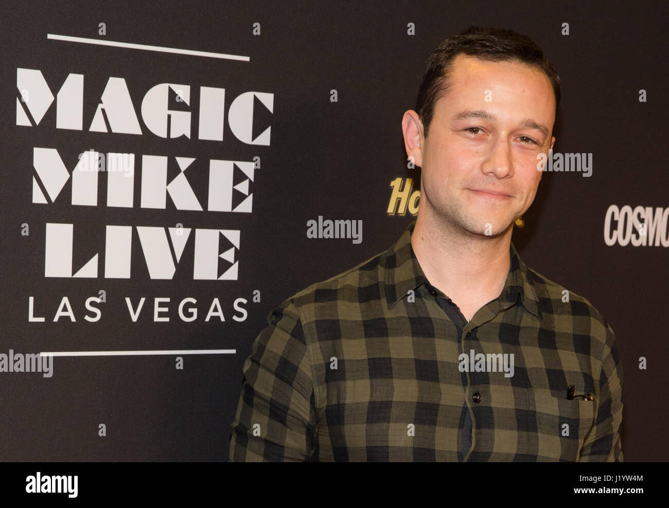 Las Vegas, NV, USA. 21. April 2017. Joseph Gordon-Levitt feiert Premiere von MAGIC MIKE LIVE LAS VEGAS im Hard Rock Hotel & Casino 4 Credit: Erik Kabik Fotografie/Medien Punch/Alamy Live-Nachrichten Stockfoto