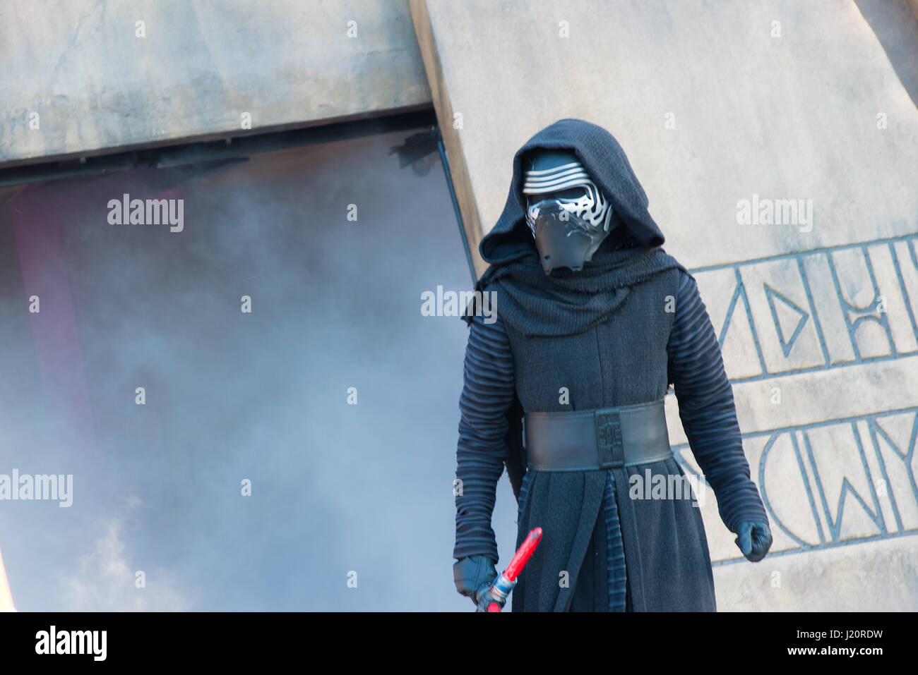 Kylo Ren bei Disney World in florida Stockfoto