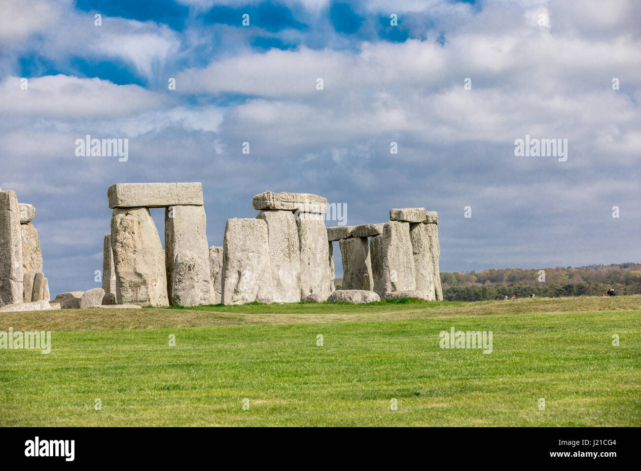 Detail Bilder von Stonehenge Stockfoto