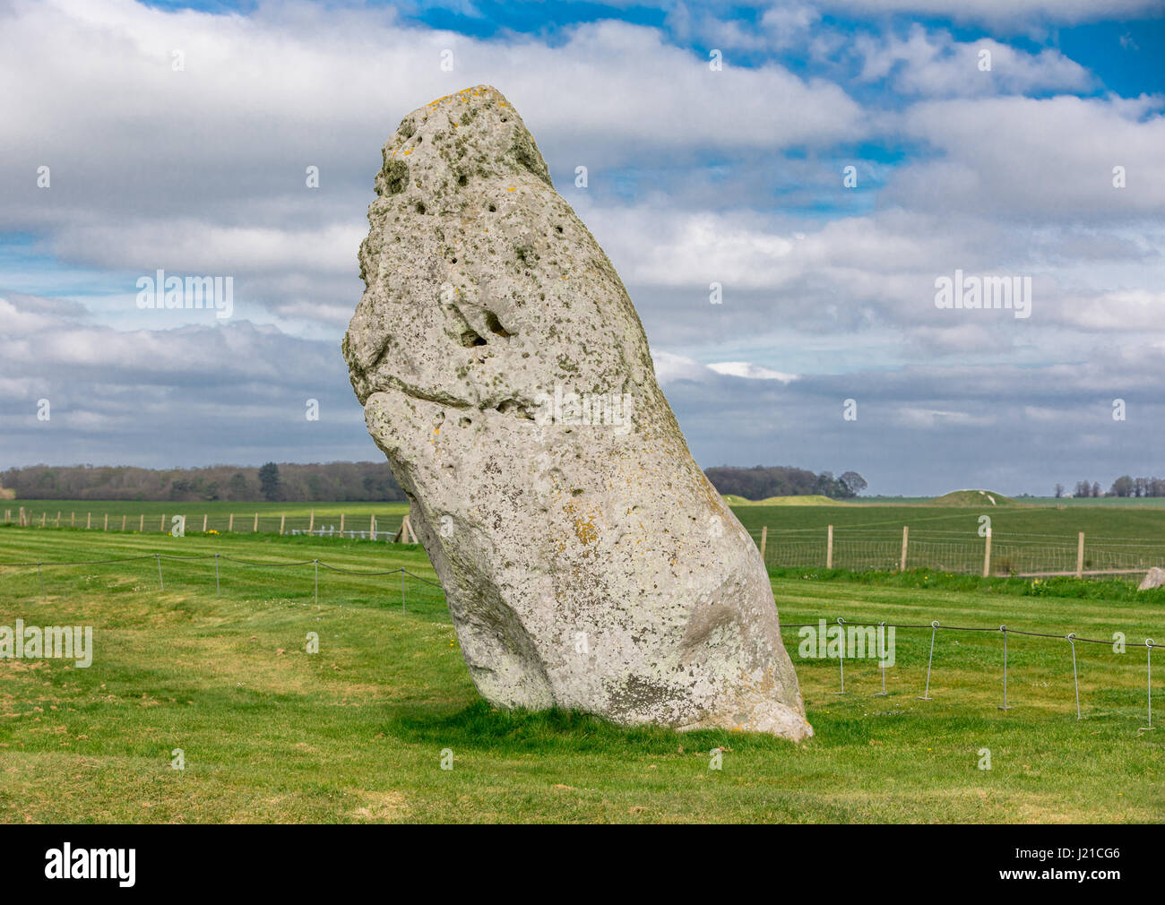 Detail Bilder von Stonehenge Stockfoto