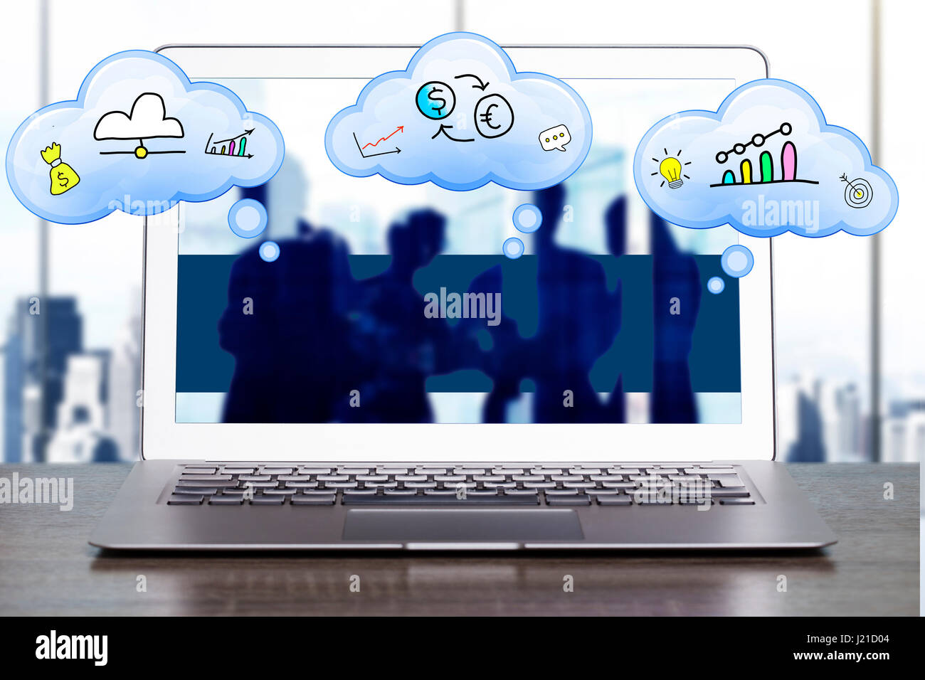 Business Technologie Internet und Netzwerk-Konzept. Stockfoto