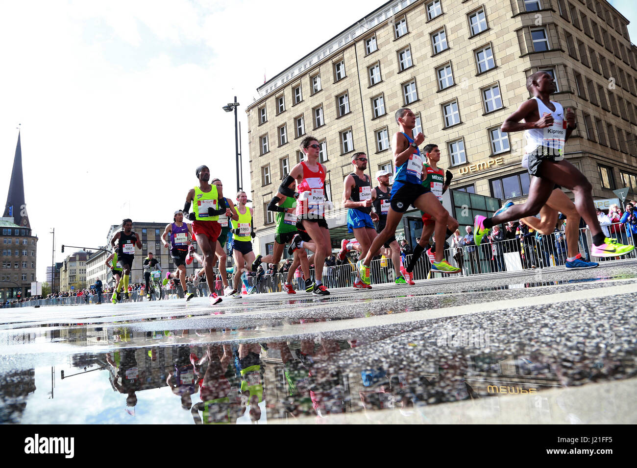 Haspa Marathon 2017 | weltweite Nutzung Stockfoto