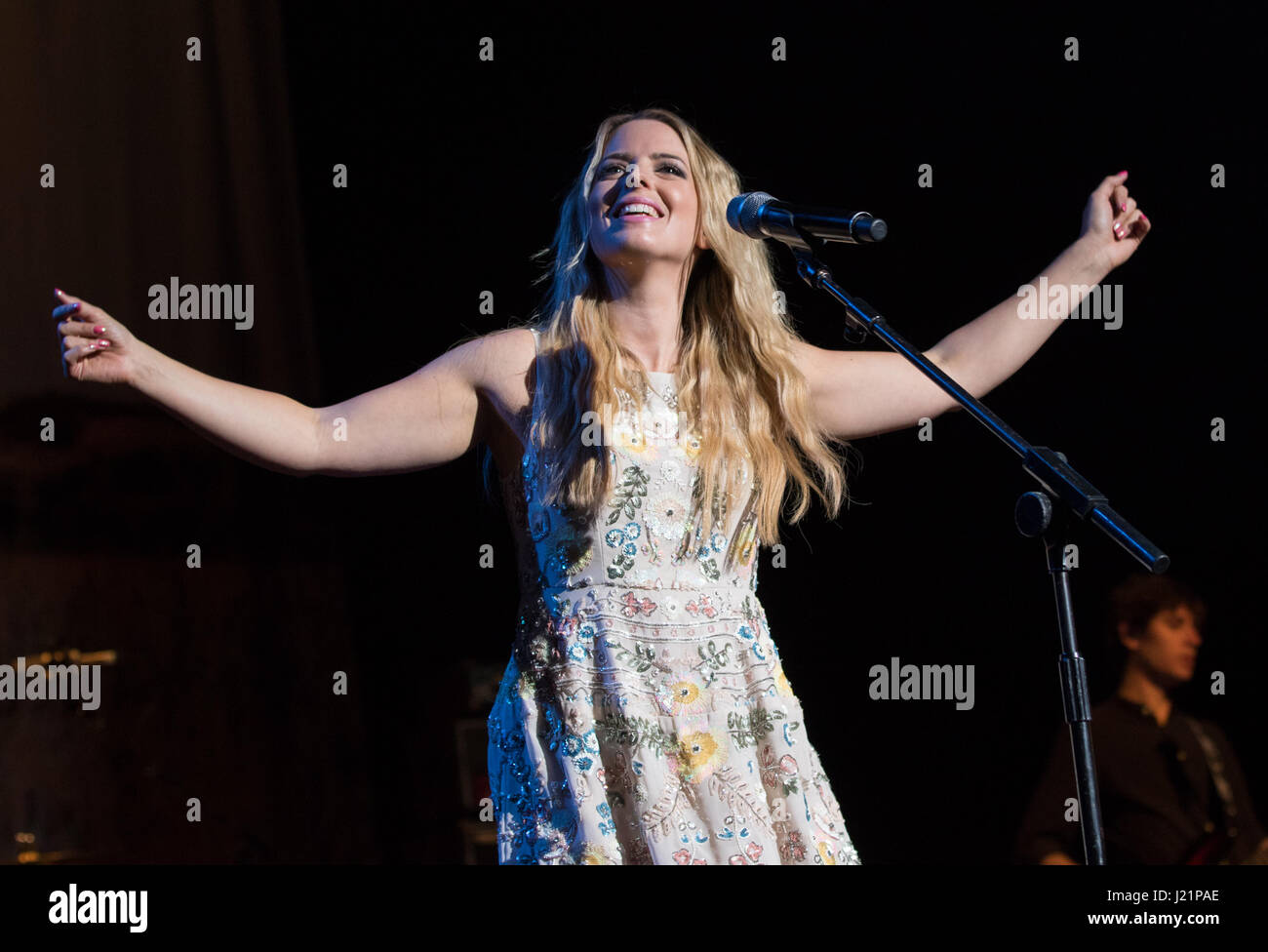 Bournemouth, UK. 23. April 2017. Die Shires Leben im The Pavilion, Bournemouth. Bildnachweis: Charlie Raven/Alamy Live-Nachrichten Stockfoto