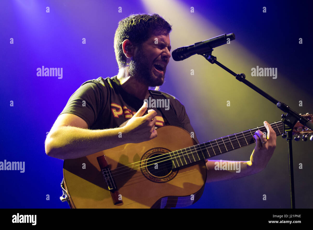 London, Vereinigtes Königreich. 23. April 2017. Estopa in Konzert im 02 Shepherds Bush Empire in London, Vereinigtes Königreich. Bildnachweis: Brayan Lopez/Alamy Live-Nachrichten Stockfoto