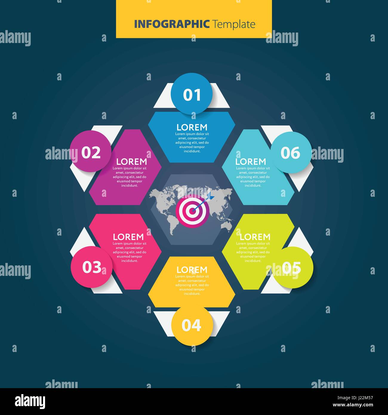 Satz von Infografiken Elementen. EPS10. Vector.Can werden für Workflow-Layout, Diagramm, Business-Schritt-Optionen verwendet Stock Vektor