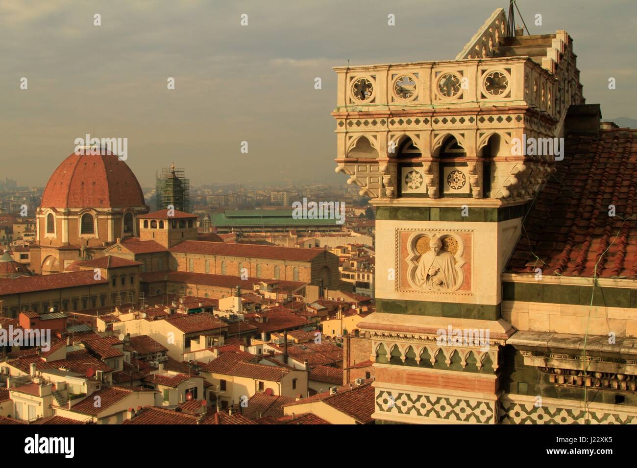 Architektur von Florenz, Italien Stockfoto
