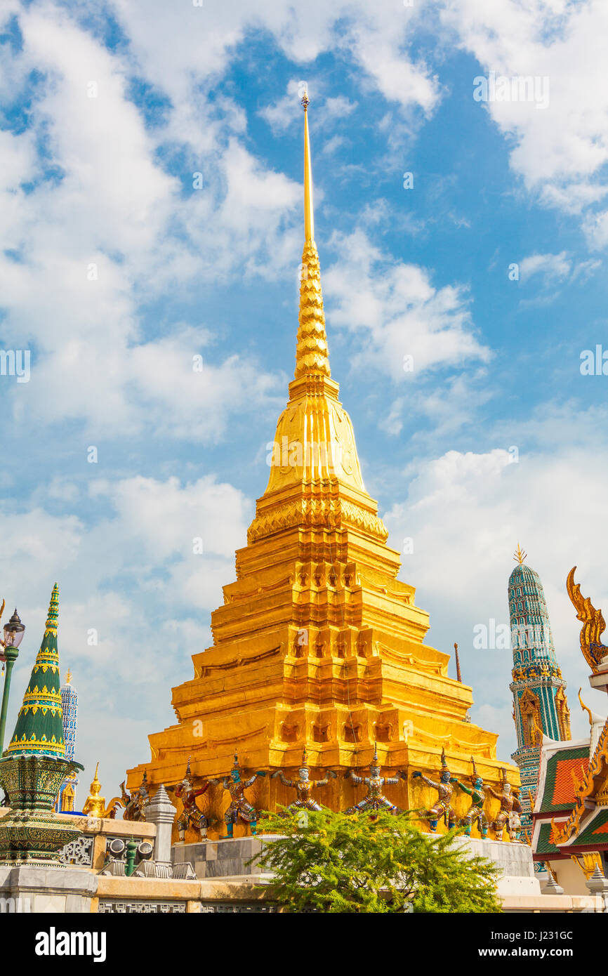 Tempel des Smaragd Buddha, Thailand Stockfoto