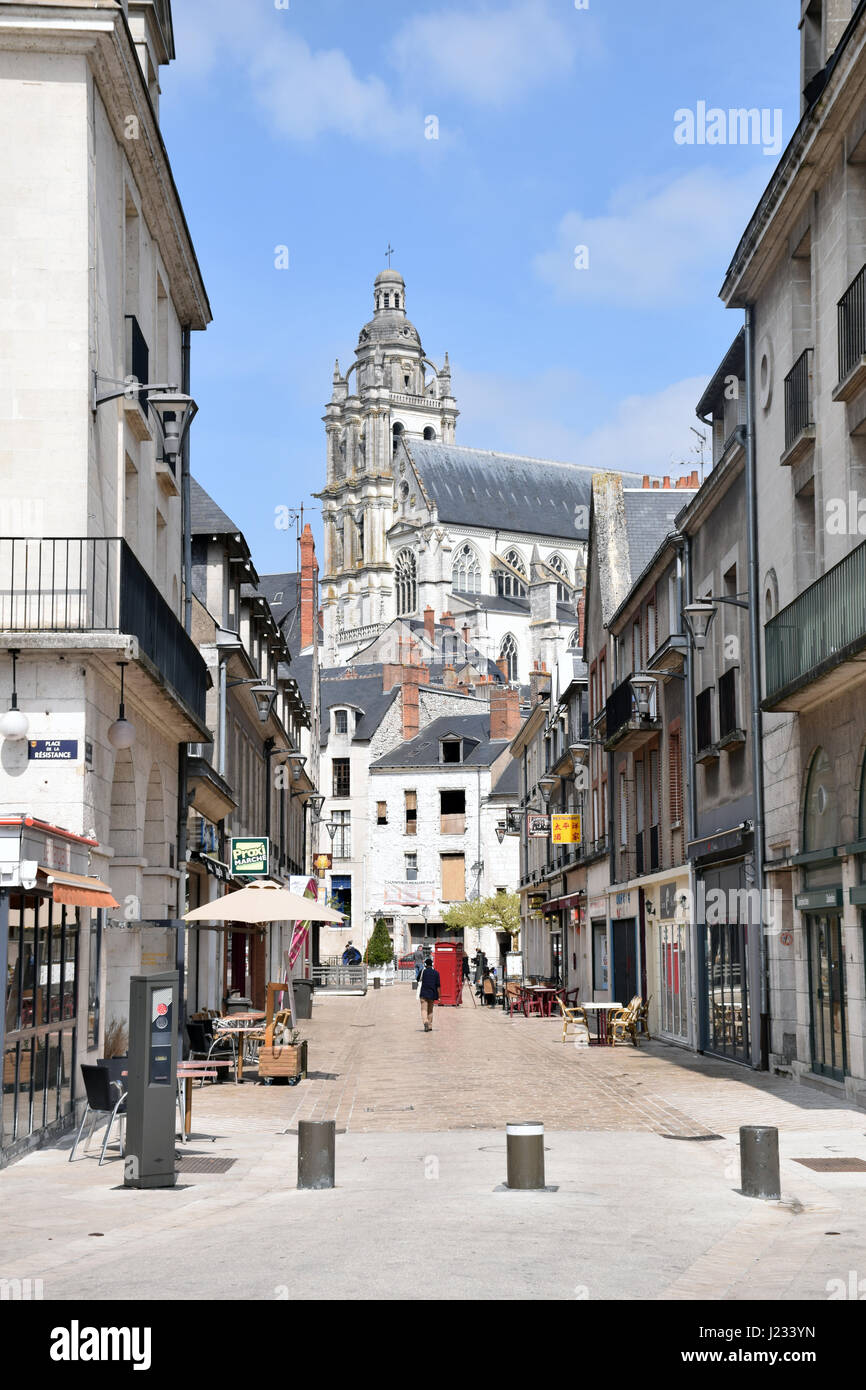 Blois, Loiretal, Frankreich Stockfoto