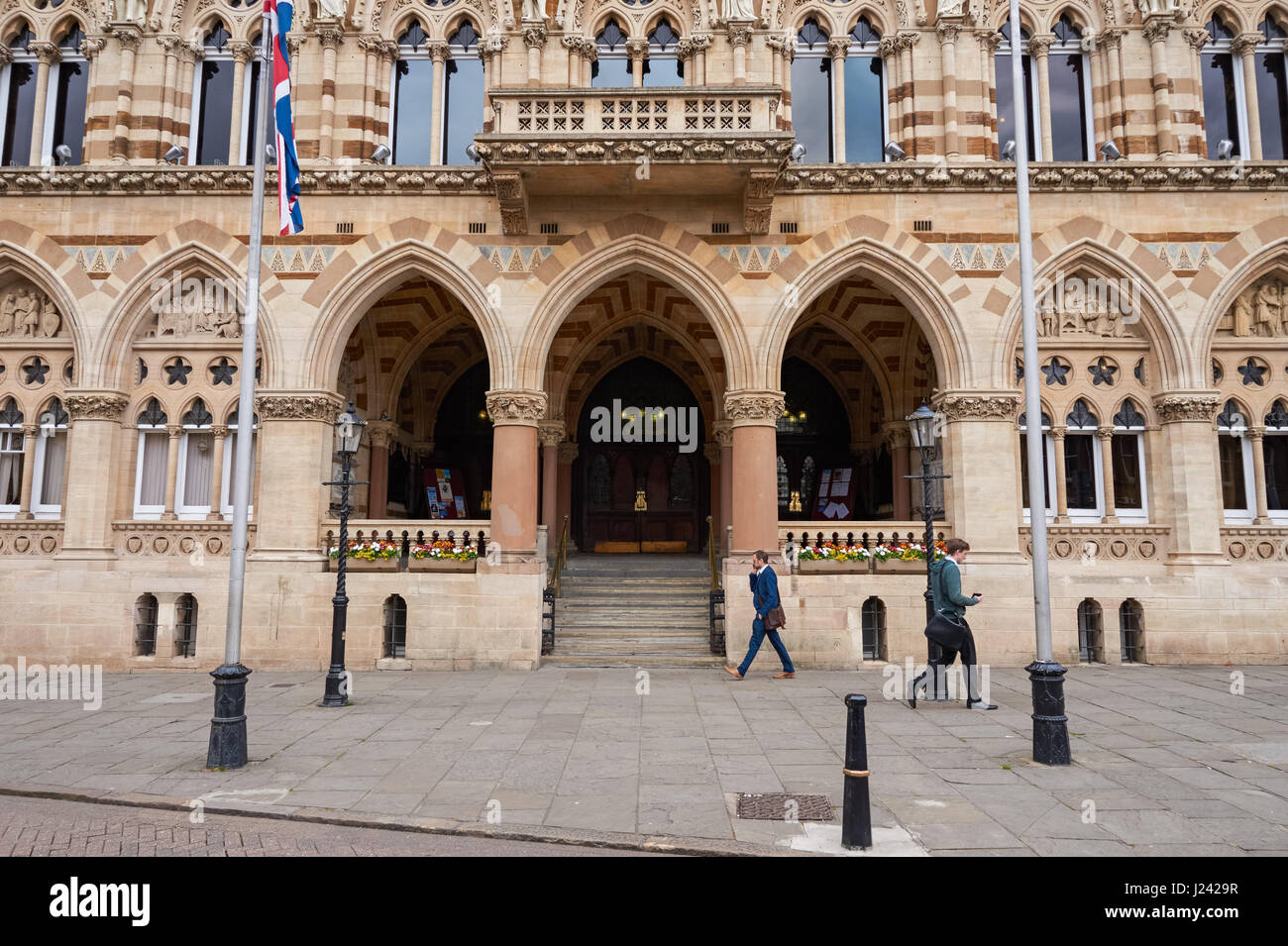 Northampton Guildhall in Northampton, England, Vereinigtes Königreich UK Stockfoto