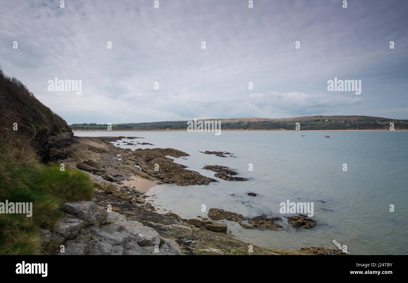 Die Gower-Landschaften Stockfoto