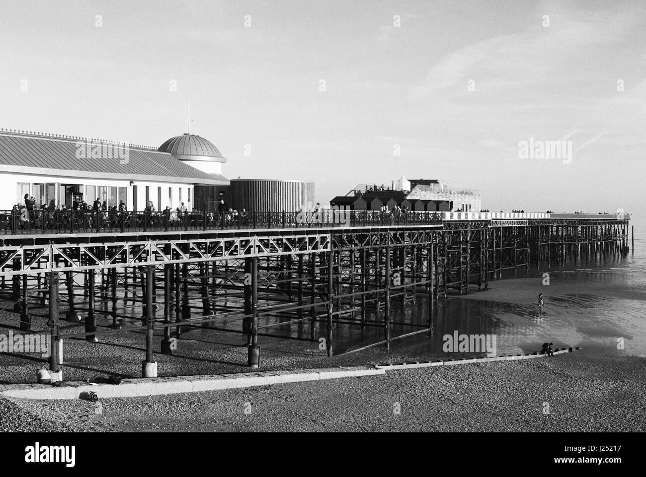 Neuen Pier in Hastings, East Sussex, UK Stockfoto