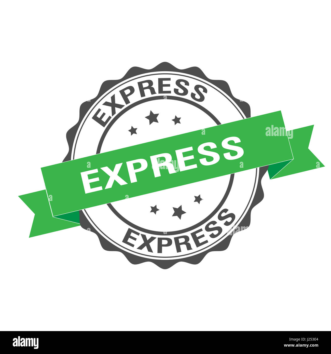 Express Stempel Abbildung Stockfoto