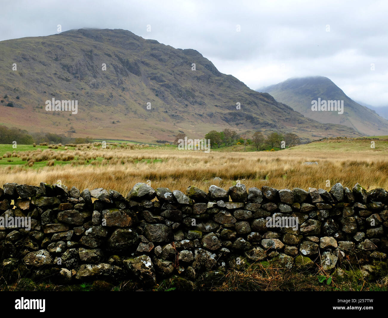 Wastdale im englischen Lake District. Stockfoto