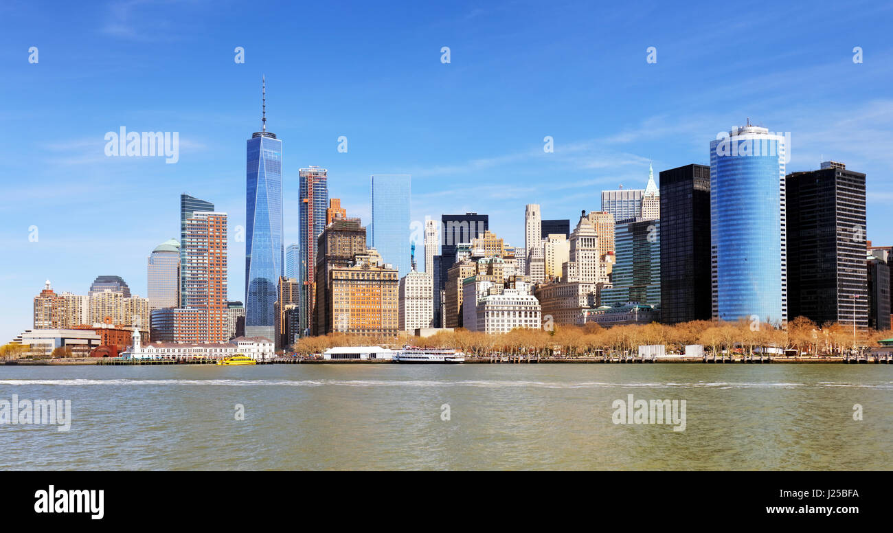 Skyline von New York, USA Stockfoto