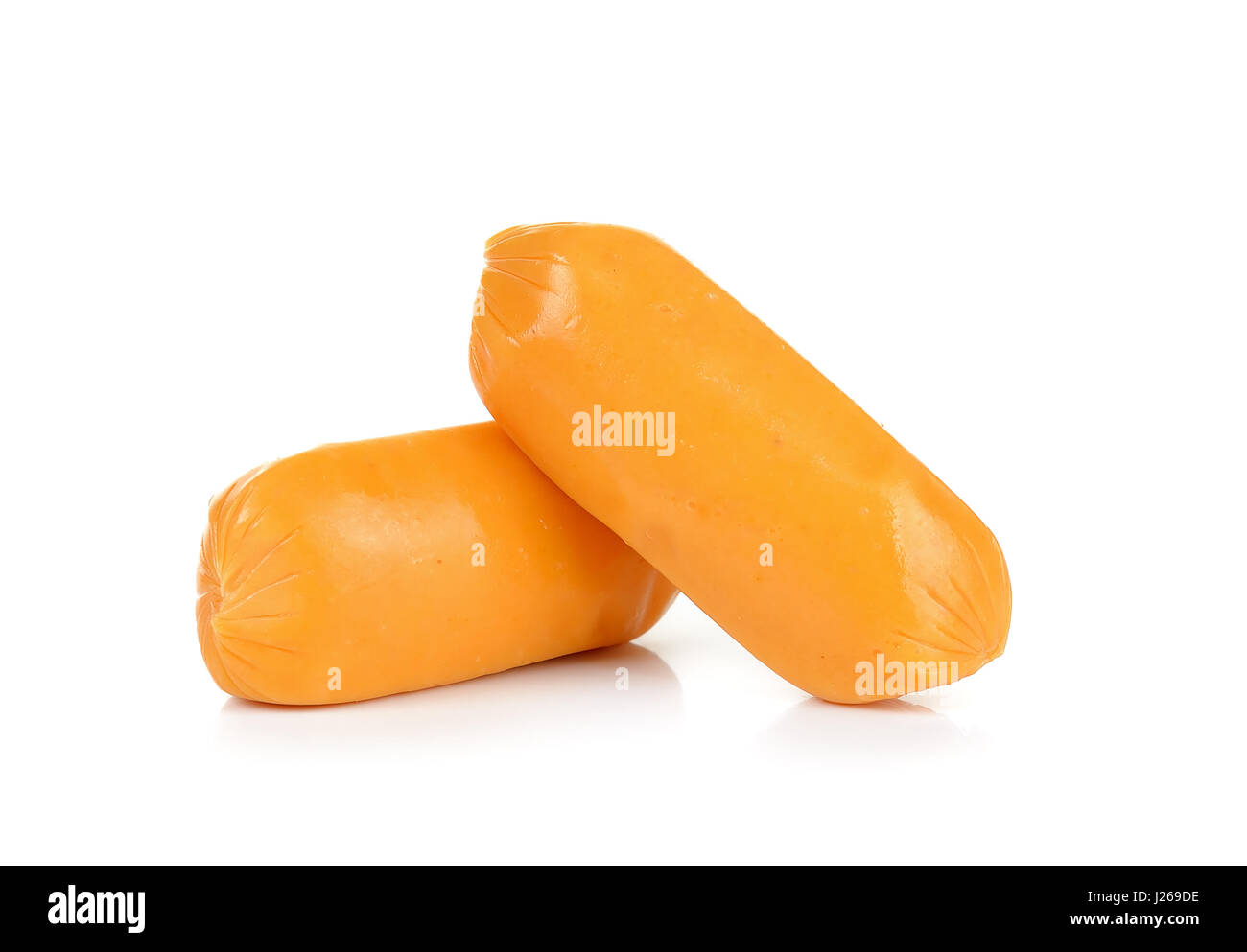 Mini cocktail auf dem weißen Hintergrund isoliert. Stockfoto