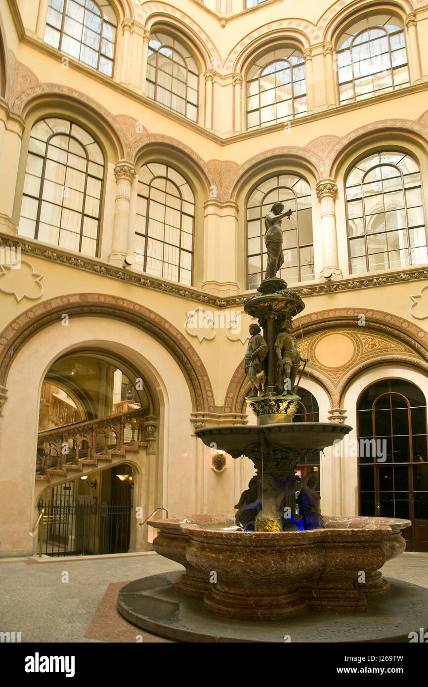 Palais Ferstel, Freyung Passage Vienna Stockfoto