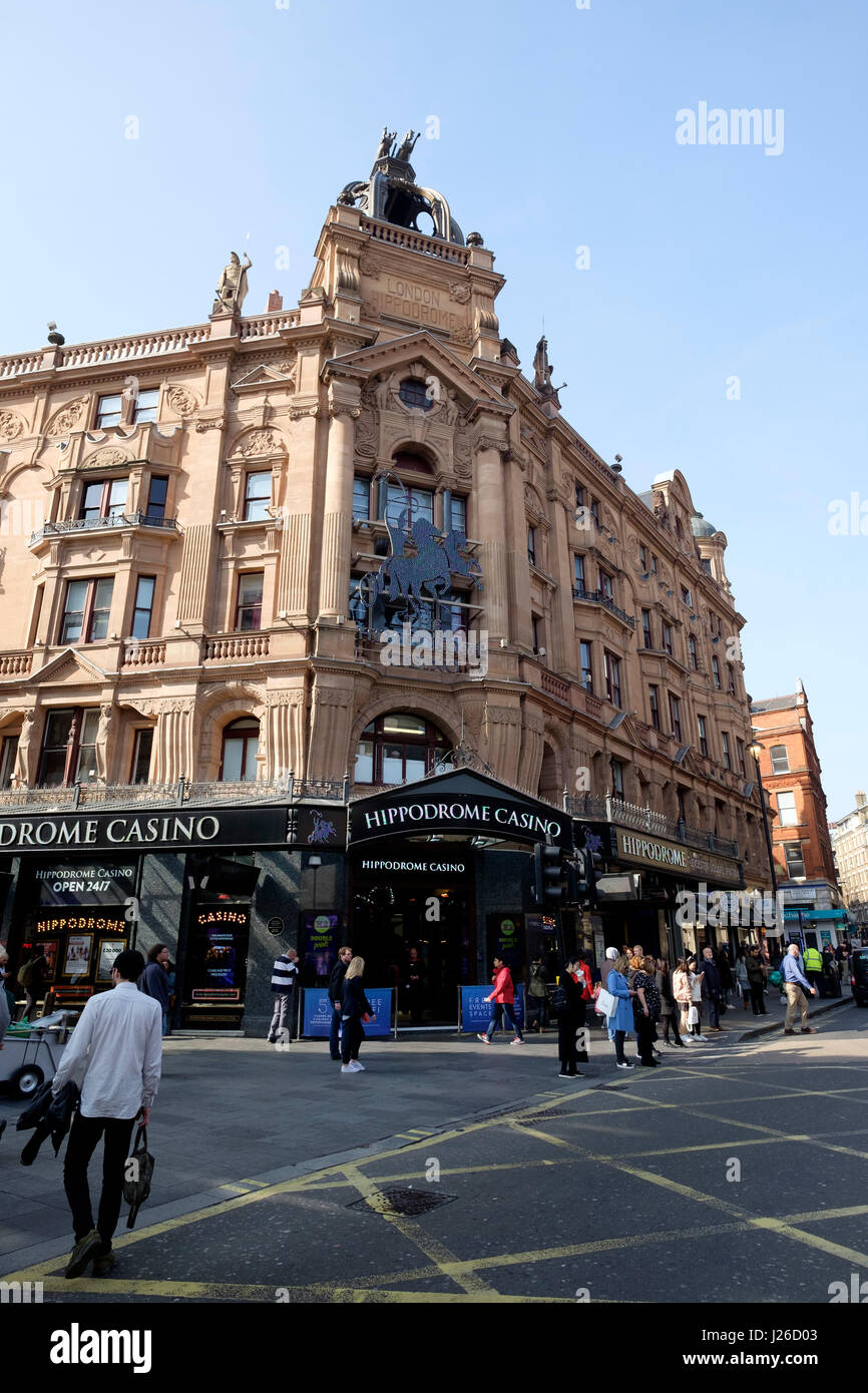 Hippodrom Casino, Leicester Square, London, England, UK, Europa Stockfoto