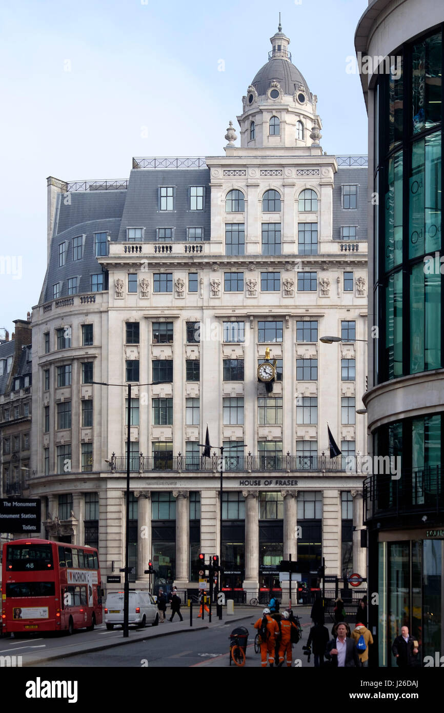 House of Fraser Department Store, Stadt, London, London, England, Grossbritannien, Europa Stockfoto
