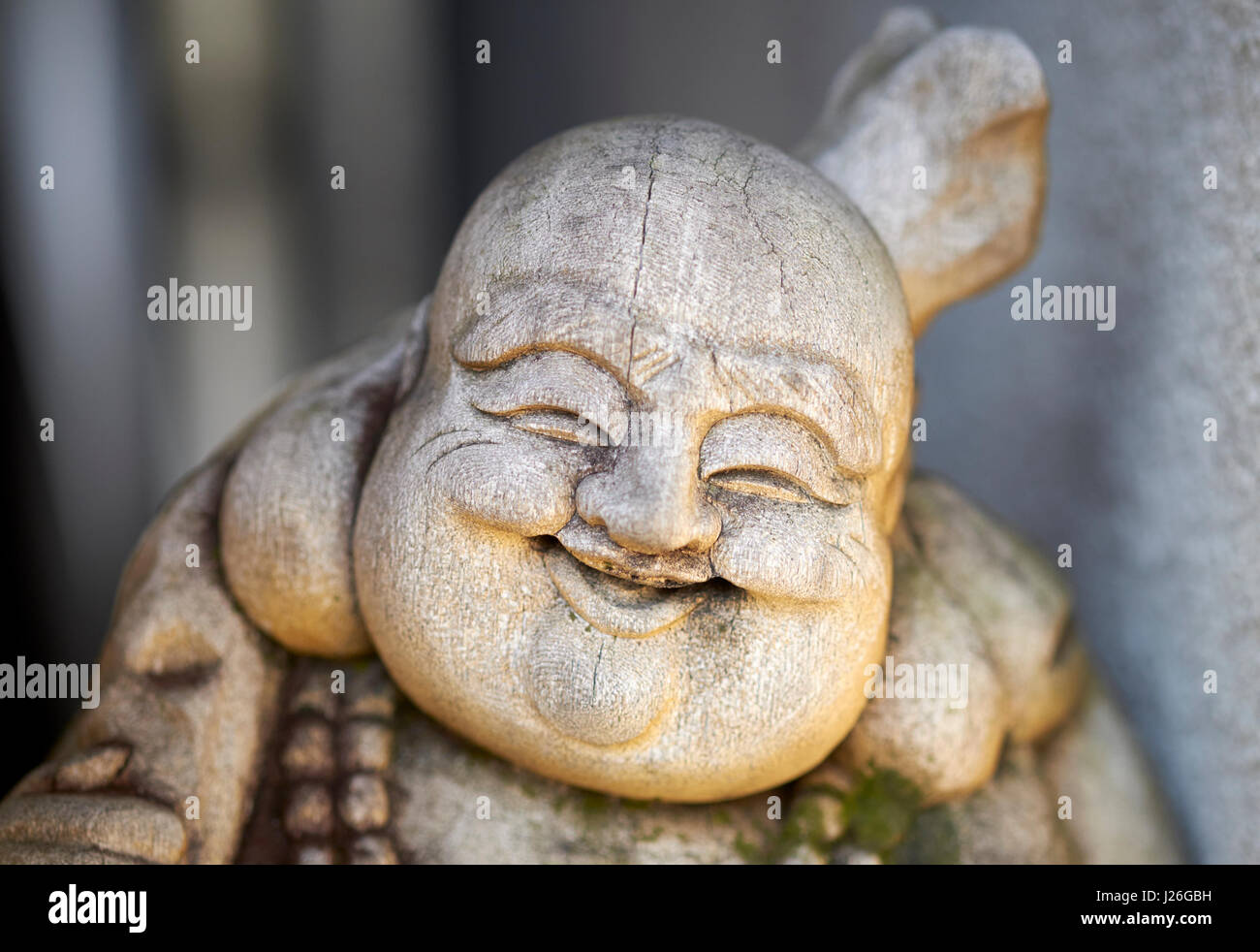HOTEI, BUDDHISMUS, LAUGHING BUDDHA, JAPAN, KYOTO Stockfoto