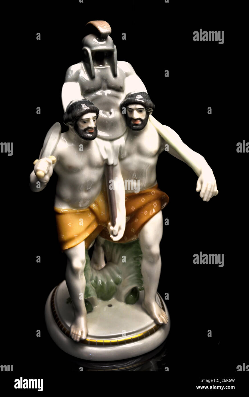 Zwei, hellenisch (aus, Hochzeitszug, 1904-1910, Adolf Amberg, Deutsch 1874 – 1913 Deutschland Stockfoto