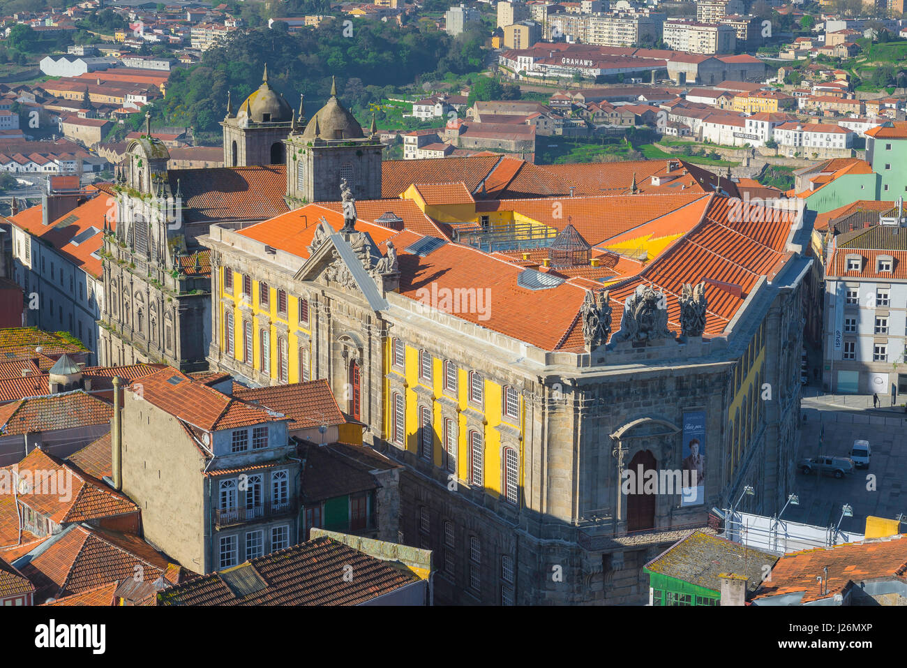 Porto Portugal Stadtzentrum, Blick auf das Centro Português de Fotografia (Museum für Fotografie) Gebäude im Zentrum von Porto, Portugal. Stockfoto