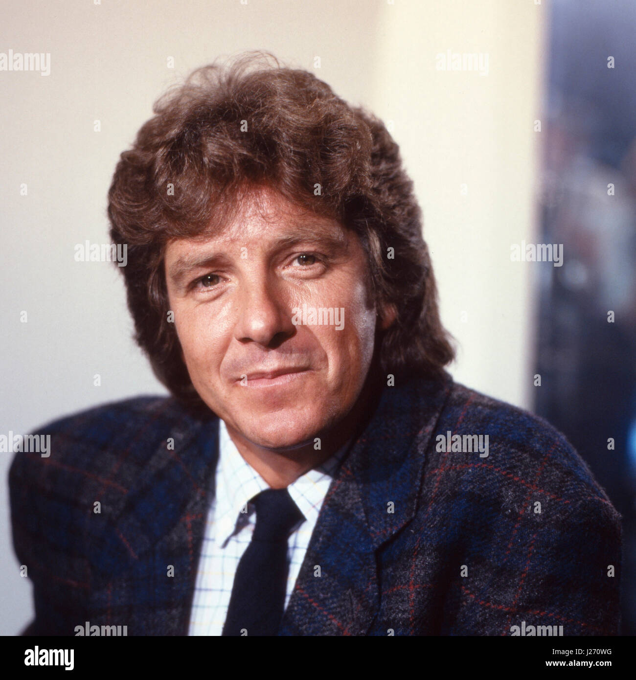 Deutscher Moderator, Sänger und Wittlich MIchael Schanze, Deutschland 1980er Jahre. Deutsche TV