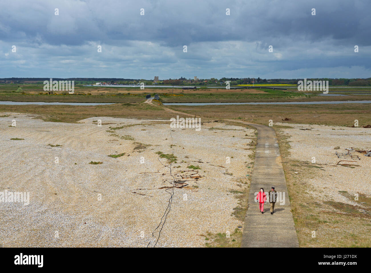 Orford Ness, Suffolk, England Großbritannien Stockfoto